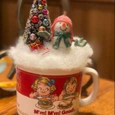 Campbells Soup Snowman