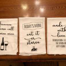 Kitchen Towels (White)