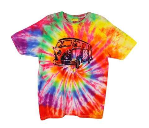 Hippie Bus Tie Dye