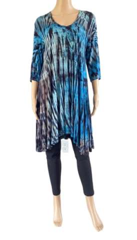 Tie Dye Swing Dress