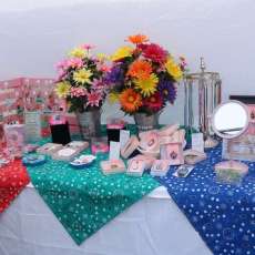 Jewelry Table at the Show