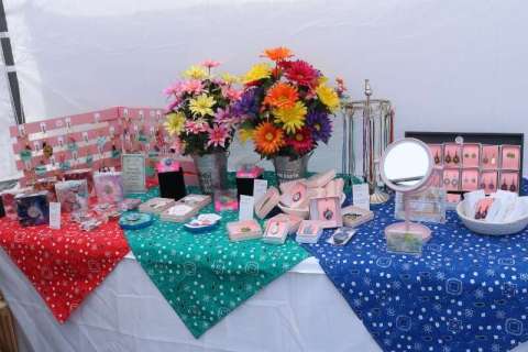 Jewelry Table at the Show