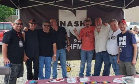 Nash FM Booth at Sacred Heart Festival
