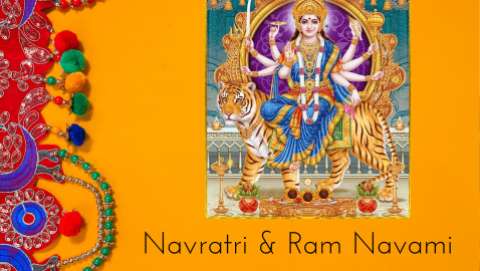 Chaitra Navratri Celebrations at the Radha Krishna Temp