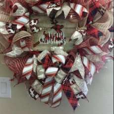 Reindeer Wreath