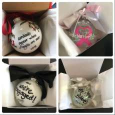 Custom Hand Painted Ornaments