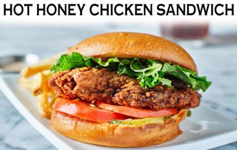 Hot Honey Chicken Sandwich