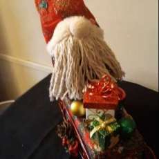 Santa Sleigh Gnome