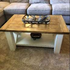 Chunky Style Farmhouse Coffee Table