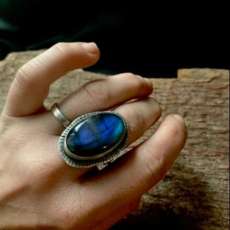 Labradorite Ring