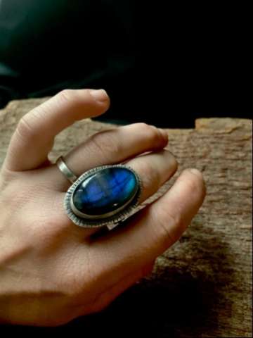 Labradorite Ring