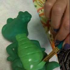 Painting An Alligator