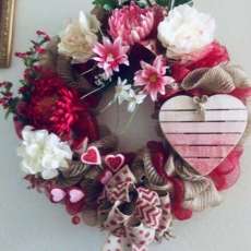 Sweetheart Valentine Wreath