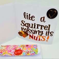 Shucks, I Miss You Somethin' Crazy... Greeting Card