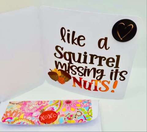 Shucks, I Miss You Somethin' Crazy... Greeting Card