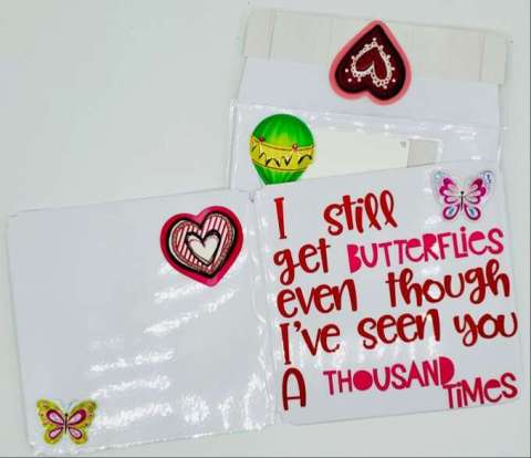 My Love, I Still Get Butterflies... Greeting Card