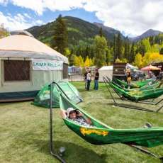 Sierra Nevada High Altitude Yurt Lounge