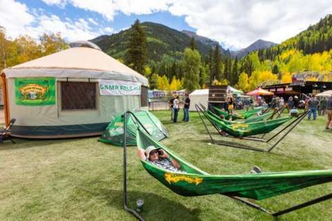 Sierra Nevada High Altitude Yurt Lounge
