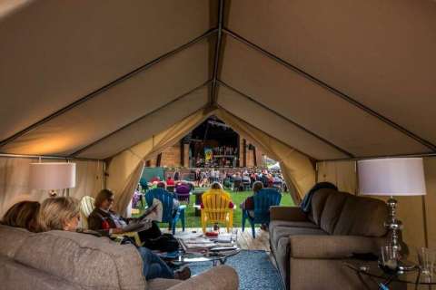 Telluride Jazz VIP Tent