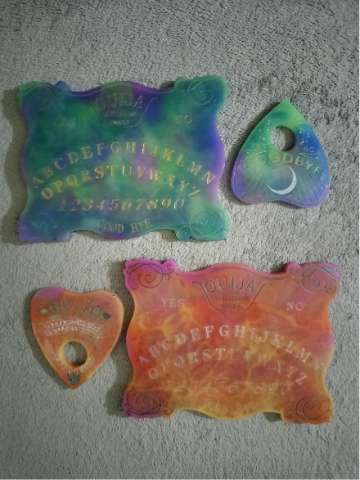 Resin Spirit/ Ouija Board