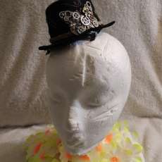 Custom Steampunk Hat Hair Clip