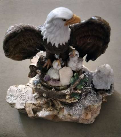 Eagles Nest Crystal Creation