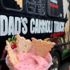 Strawberry Chips and Dip