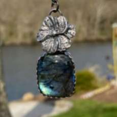 Labradorite Flower