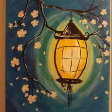 Lantern in Tree