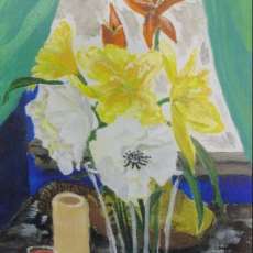 Flowers and Candlelight