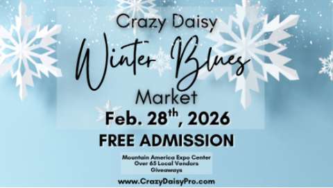 Crazy Daisy Winter Blues Market