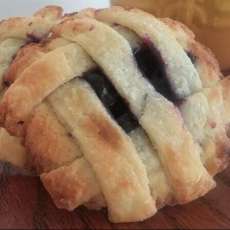 Blueberry Cookie Pie