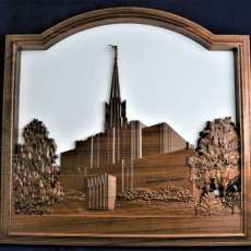 Jordan River, Utah Temple in Walnut