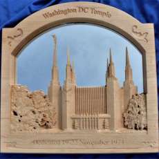 Washington DC Temple in Maple