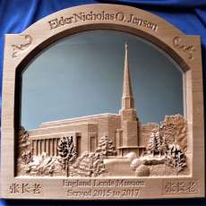 Preston, England Temple in Beech