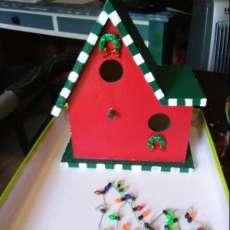 Christmas Birdhouse