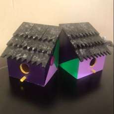 Twin Birdhouses