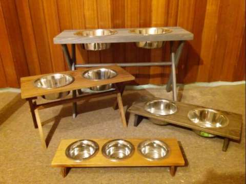 Various Pet Feed Stations