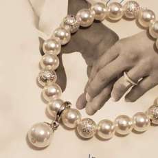 Beaded Wedding Bracelet