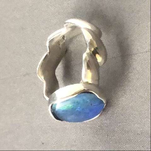 Opal Rings With Custom Band