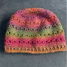 Slouchy V-Stitch Hat