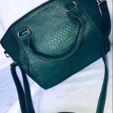 Snake Style Leather Bag