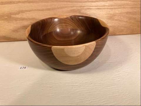 Decorative Walnut Bowl