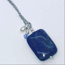 Genuine Lapis Necklace