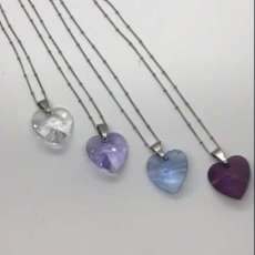Swarvoski Crystal Heart Necklace