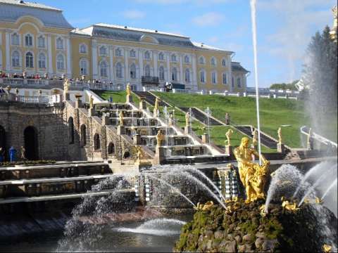 Tsar's Saint Petersberg Fountain