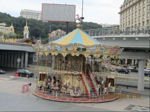 Kiev Carousel by the Dock