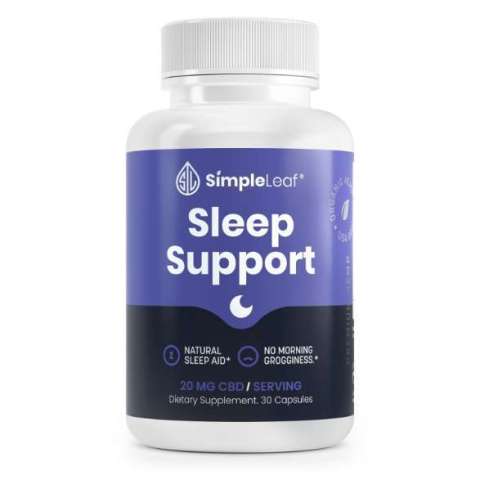 CBD Capsules For Sleep Support
