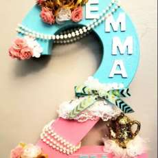 Birthday Number Letter 16