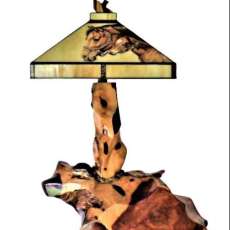 Cedar Root Lamp